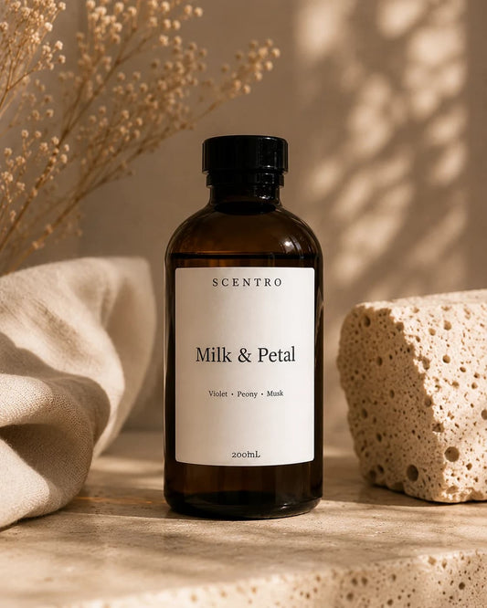 Milk & Petal – Luxury Waterless Diffuser Oil | 200ml