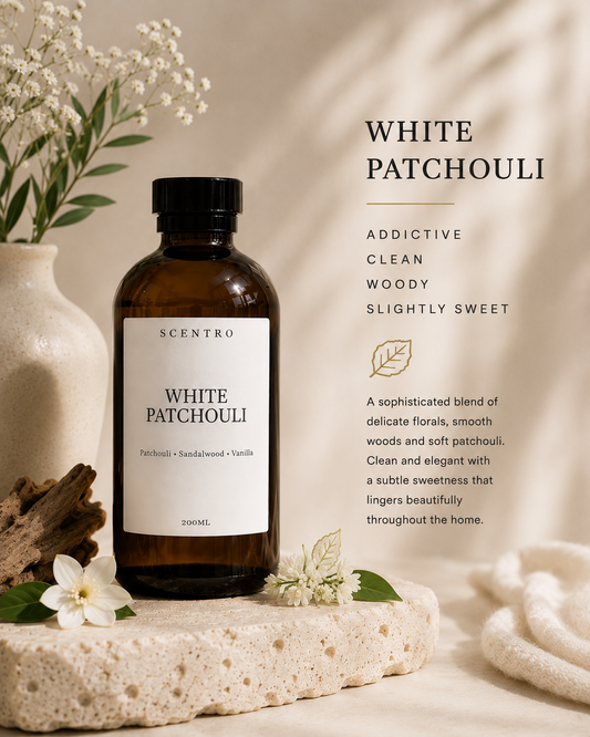 White Patchouli – Luxury Diffuser Oil | 200ml